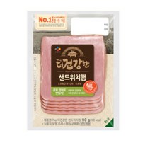 더건강 CJ 더건강한 핸드위치햄 90g, 1개