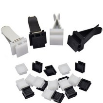 석고방향제 사각 브라켓플라스틱 (브라켓 단품) diy 재료 만들기 몰드몰, 100개, 화이트