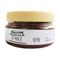 시골 경북 국산콩 명품 집 묵은 된장(500G) 합천 예찬 봉화 경상도 옛날 수제 조선 된장