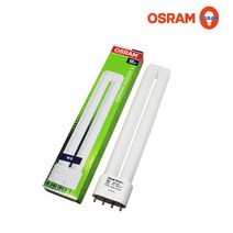오스람 DULUX L 18W 4핀 dulux 컴펙트형광램프 삼파장전구, 주광색