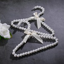 10pSET 미니 진주 옷걸이 강아지옷 걸이 빨랫감 옷장정리 드레스룸 공간활용 쇼핑몰 옷보관
