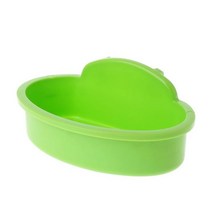 새 햄스터 그릇 작은 애완 동물 케이지 걸이식 음료 먹이 공급기 컵 목욕 도구 애완동물, [03] Green