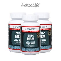 엔조라이프 뉴질랜드 MSM 베지캡슐 120정 3통
