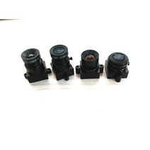 【공장 직판】단일 렌즈3.6mm 6mm 8mm 12mm 물고기 눈 긴 초점 비 왜곡 렌즈 광각 렌즈, 3.7mm핀홀 렌즈