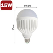 차량경광등 렉카 미니 경광등 E27 비상 LED 전구 5W 7W 9W 12W 220V 충전식 배터리 조명 램프 야외 차고, 01 White, 05 15W