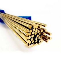 베어 황동 브레이징 와이어 용접봉 저온 전기 전도도 용접 전극 Tig 냉동 0.8 1, 03 2.5mm x 250mm 2pcs