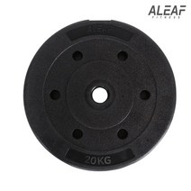 아리프 플렉스 원판 20kg 1개입 덤벨 홈짐 홈트, 단품, 1개