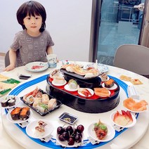 해외직구상품 개인 회전초밥 기차 장난감 1인 일식집 오마카세, 옵션4