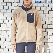 [SKECHERS] 스케쳐스 남여공용 플리스 자켓 SW20JKU001_BE