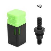 팝너트건 수동 자동 리베터기 너트건 m3-m12 리벳터 건 부품 나사식 맨드릴 교체용 핸드 너트 리벳 미터법, M8