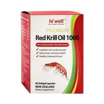 하이웰 프리미엄 레드 크릴 오일 1000mg 60캡슐