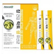 상큼한 딸기맛 장건강 생유산균 아연 30포 유산균 맛있는