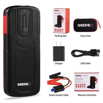 제너레이터 제네레다 발전기 grepro 점프 스타터 부스터 18000mah 자동차 점프 스타터 12v 차량 b ter 시작 장치 자동 비상 시작 배터리 전원 은행, j100-18000mah-유럽