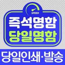 즉석명함 당일명함 소량명함/10장부터 인쇄/당일발송/당일 방문수령, 스타드림, 양면, 50장