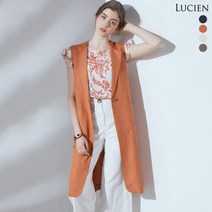 홈쇼핑 여성의류 루시앙 여성 린넨 인견 롱베스트
