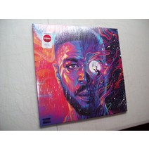LP판 미국 Kid Cudi Man On The Moon III Chosen BLUE 레코드판 2xLP Republic B0033424 0 신제품