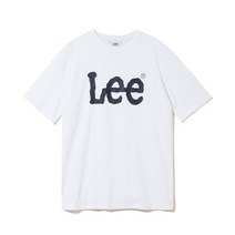 LEE 빅 트위치 로고 티셔츠 화이트
