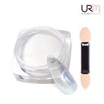 유리미 오로라빔 미러파우더+브러쉬 증정 홀로그램 네일, 03_블루 0.6g