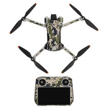 DJI 호환 미니 3 프로 드론 보호 필름 스티커 방수 스크래치 방지 데칼 풀 커버 스킨 액세서리용, 18 DJI RC-07