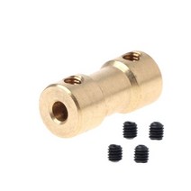 동슬리브 전기부품 2-5mm 모터 구리 샤프트 ​​커플 링 커플러 커넥터 슬리브 어댑터, 3.17-3.17