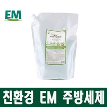 이엠 비건인증 1종세제 EM 친환경 주방세제 리필용 1.5리터, EM 주방세제 리필 x 1개