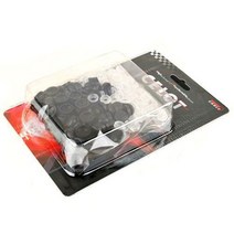 셀로트 볼트캡 PP 블랙 그레이 다크그레이 베이지 피스 마감제 피스캡, 블랙 18개