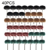 미니 드릴 연마 브러시 나일론 ferramentas abrasivas 샌딩 헤드 휠 Dremel 액세서리 도구, A-40pieces, 호주