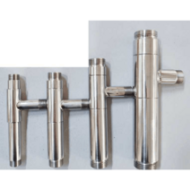 벤추리 인젝터 정원 농업 벤츄리 비료 키트 벤츄리관, DN32외부와이어유형304재질스텐인젝터