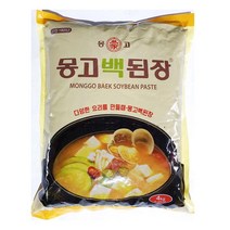 맛있는 몽고 백된장(마산명산 4K) 업소용 식당용 식자재 소스 분말 양념, 상품선택