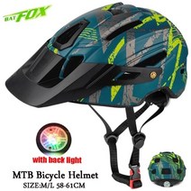 2022 새로운 batfox 자전거 헬멧 성인 남성 여성 mtb 자전거 산악 도로 사이클링 안전 야외 스포츠 safty 헬멧, j-790, 2-l