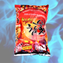 업소용 차콜 캠핑용 참나무 고기 숯 야자숯 착화제 화성 참숯 4봉, 캠핑용 참 숯 700g 1봉