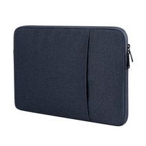 [당일발송]istard 노트북 파우치 멀티수납 포켓 케이스 가방 융쿠션 13인치 14인치 15인치 15.6인치 16인치 17인치 XL-101, 네이비