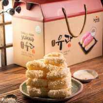 정일품 찹쌀유과 1kg 폐백음식 다과 한국전통과자
