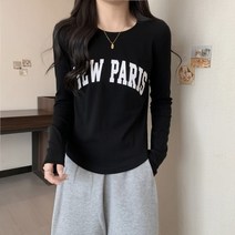 Bentlee 여성 가을 긴팔티