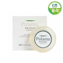 에버미라클 EM투명비누1개입/트러블방지/촉촉한보습/아토피비누, EM투명비누1개입(증정)