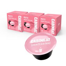 캐빈잇 복숭아 아이스티, 25g, 48개입
