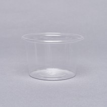 다용도 원형 용기 밥컵 다용도 국컵 5호 대 투명 370ml, 500개