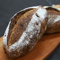 국산 통밀 100% 통밀빵 NO버터 노설탕 차전자피 건강간식 식단조절 비건빵 언니빵 360g, 컷팅하지 마세요, 1개