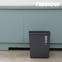 패블러스 오피스 오픈 쓰레기통, 상세설명 참조, 오피스 45리터 블랙