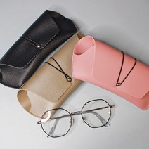 소프트 안경집 가죽 안경 선글라스 케이스 보관함 파우치