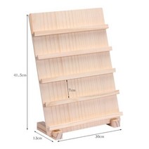 원목쇼케이스 단단한 나무 다층 주얼리 디스플레이 스탠드 귀걸이 팔찌 지갑 휴대폰