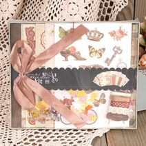 사진정리앨범 포토북 포토앨범 새로운 diy 미니 사진 앨범 만들기 키트 빈티지 스크랩북 앨범 아이 생일 결혼식 스크랩북 선물 세트, 노란색