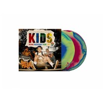맥밀러 Mac Miller LP KIDS Limited Red Blue and Green Swirls 앨범 바이늘 바이닐