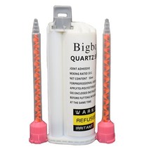 견고한 2x10:1 정적 혼합 노즐 및 50ml 아크릴 접착제 구조용 화강암 세라믹 유리 목재 돌 AB, 한개옵션0