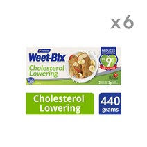 Weet-Bix 위트빅스 콜레스테롤 로어링 시리얼 440g 6팩
