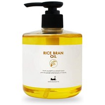 쌀겨 오일 300ml (쌀 오일 쌀 오일 쌀겨 오일) 마사지 오일 캐리어 오일 (페이스/바디용)