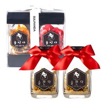 담금주 키트 200ml 2개 포장세트 야관문/과일/꽃 외, 딸기베리+무화라임