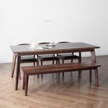[헤리티지월넛] D1형 식탁/테이블 세트 1800, 단품