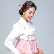[대여]395 하객 친인척 신부 혼주 여자 결혼 칠순팔순한복대여 황후나비