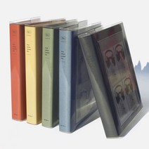 인생네컷 포켓앨범 포토북 사진첩 하루필름 스티커사진 (일반네컷 40장 4x6네컷 20장 동시수납가능), 1. 윙크하는 쿼카 (레드)